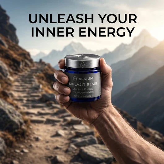 Ultimate ALKIUM™ Shilajit Resin for Modern Men