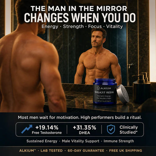 Ultimate ALKIUM™ Shilajit Resin for Modern Men