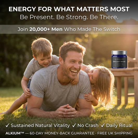 Ultimate ALKIUM™ Shilajit Resin for Modern Men