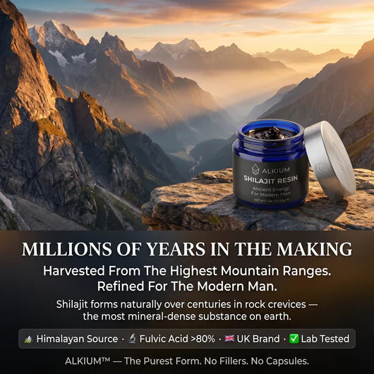 Ultimate ALKIUM™ Shilajit Resin for Modern Men