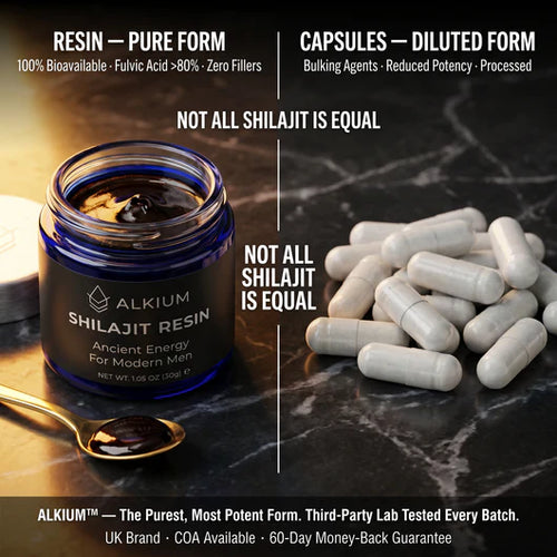 Ultimate ALKIUM™ Shilajit Resin for Modern Men