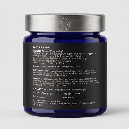 Ultimate ALKIUM™ Shilajit Resin for Modern Fatherhood