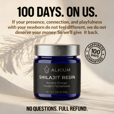Ultimate ALKIUM™ Shilajit Resin for Modern Fatherhood