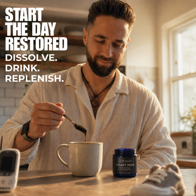 Ultimate ALKIUM™ Shilajit Resin for Modern Fatherhood