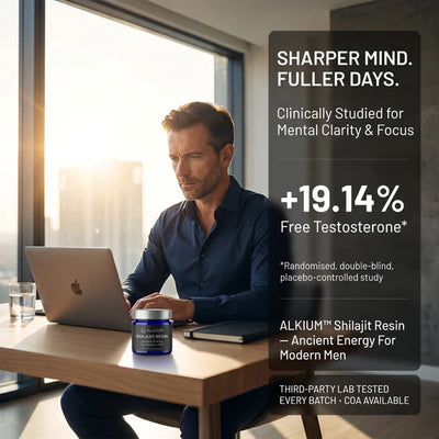 Ultimate ALKIUM™ Shilajit Resin for Modern Men