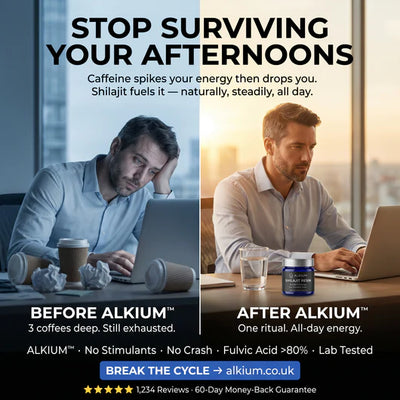 Ultimate ALKIUM™ Shilajit Resin for Modern Men