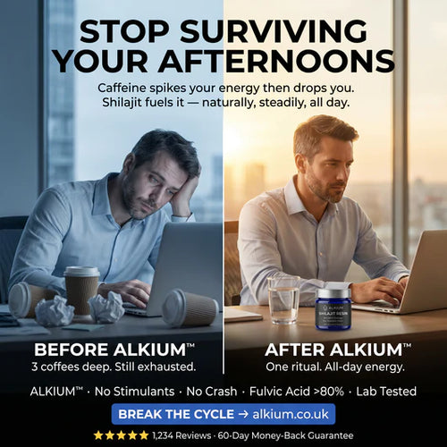 Ultimate ALKIUM™ Shilajit Resin for Modern Men